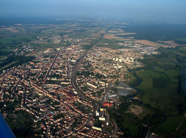  从天空看到的吕内维尔
